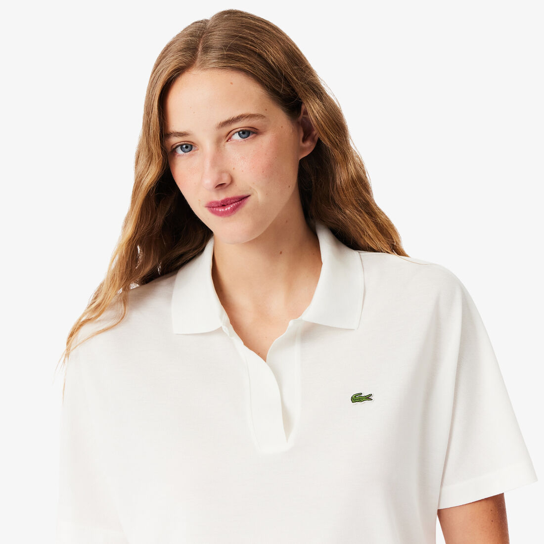 قميص بولو بيكيه سائل بقصة مريحة Relaxed Fit Fluid Pique Polo Shirt - PF1123-00-70V