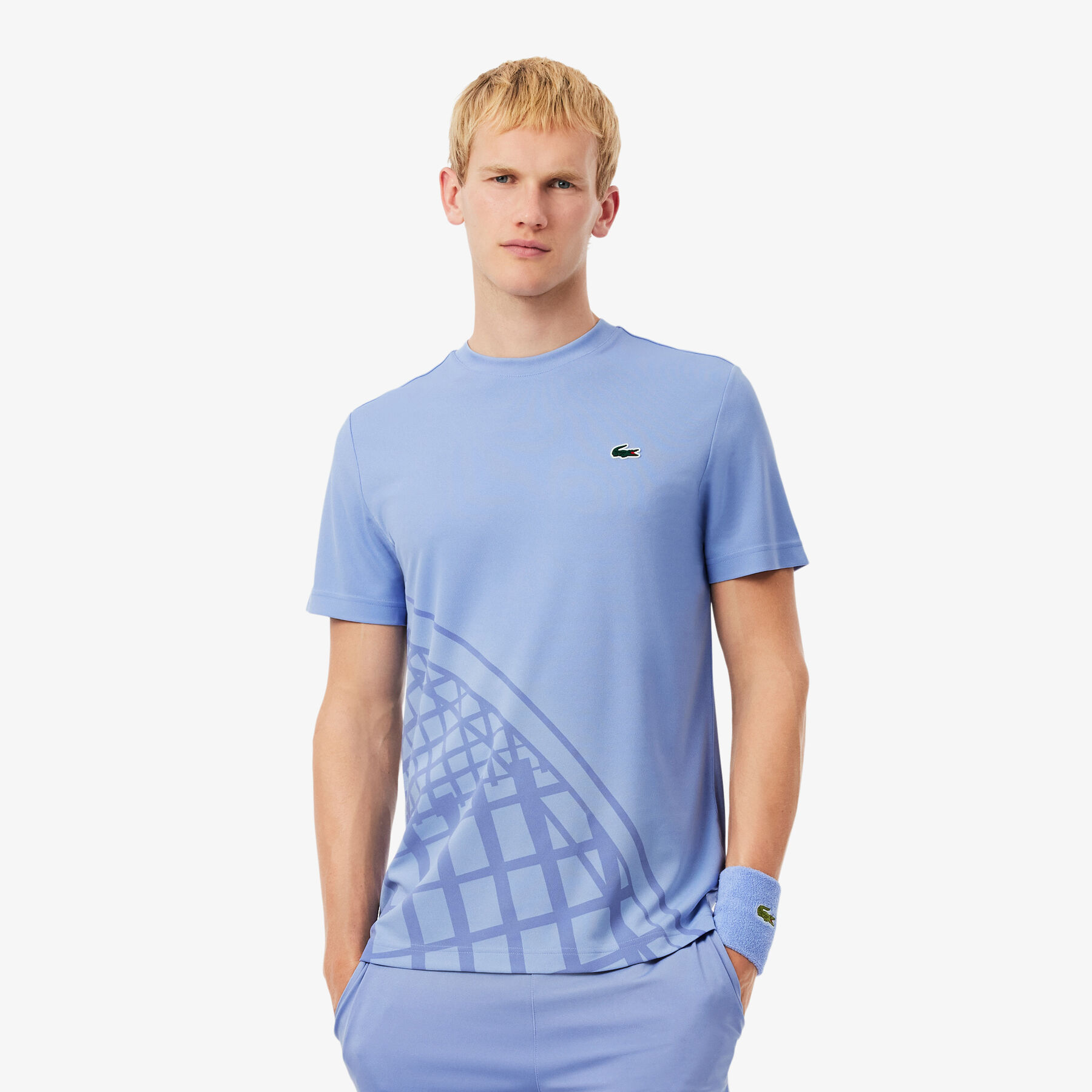 Ultra Dry Printed Tennis T-shirt lacoste ultra dry printed tennis t shirt
