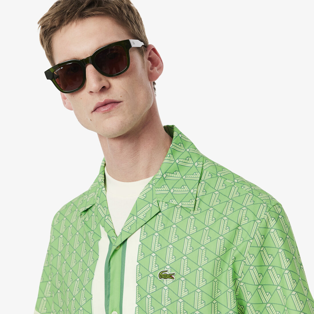 Straight Cut Monogram Shirt Straight Cut Monogram Shirt - CH9094-00-GIQ