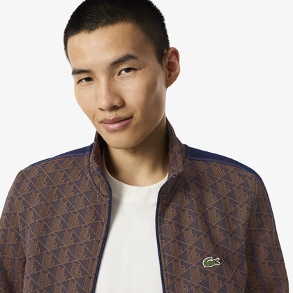 Paris Zip-up Jacquard Track Jacket