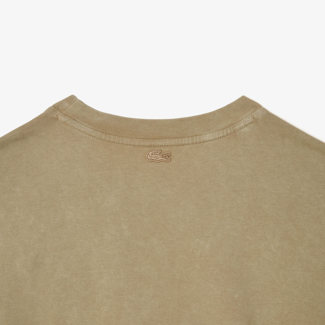 Oversized Wash Effect Badge T-shirt Oversized Wash Effect Badge T-shirt - TF4122-00-02S