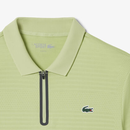 Ultra Dry Stretch Jacquard Tennis Polo Shirt