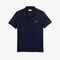 لاكوست قميص بولو للرجال من بيكيه المرن ذو قصة ضيقة وكلمة lacoste المميزة بألوان متعددة
