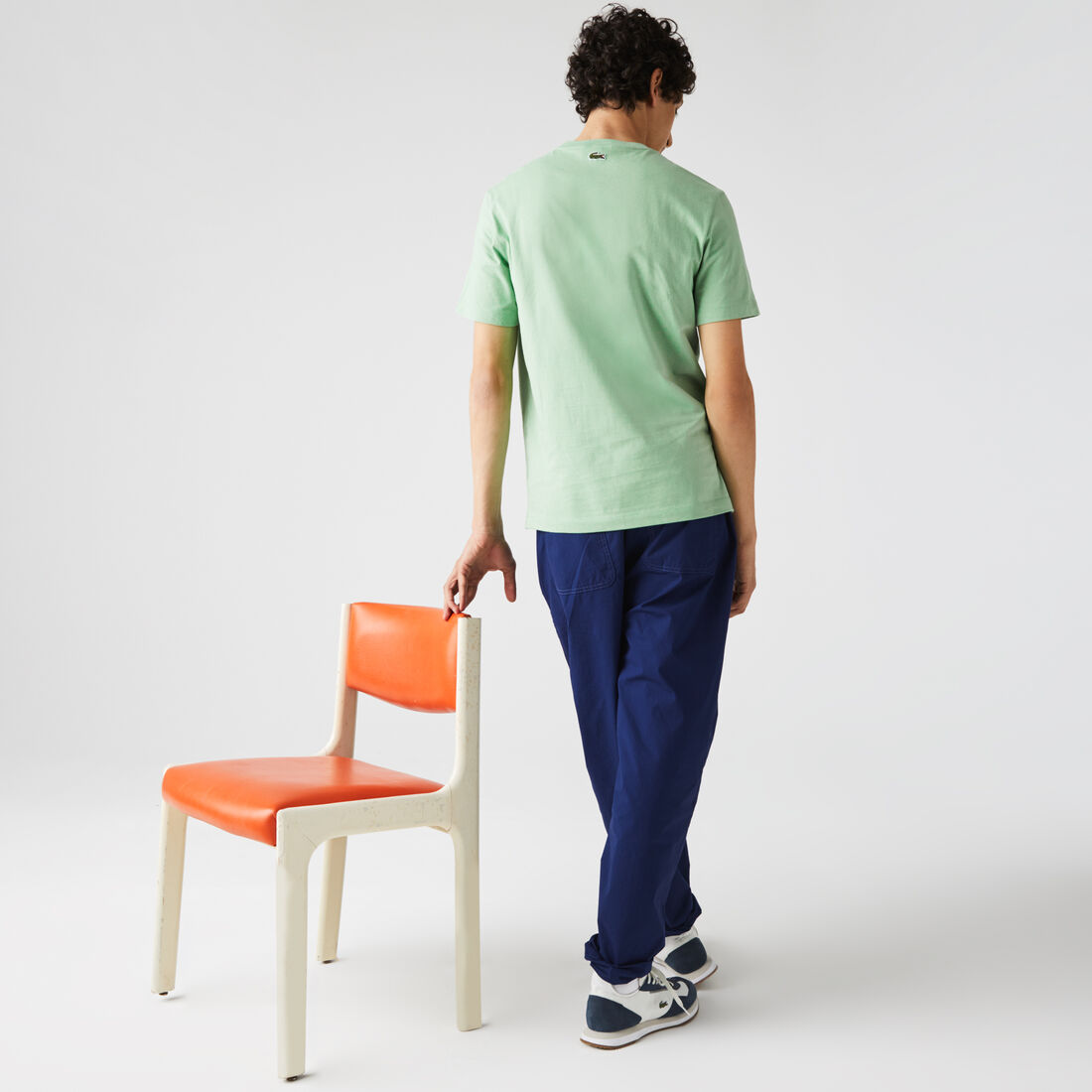 Men’s Crew Neck Print Lettering Cotton T-shirt Men’s Crew Neck Print Lettering Cotton T-shirt