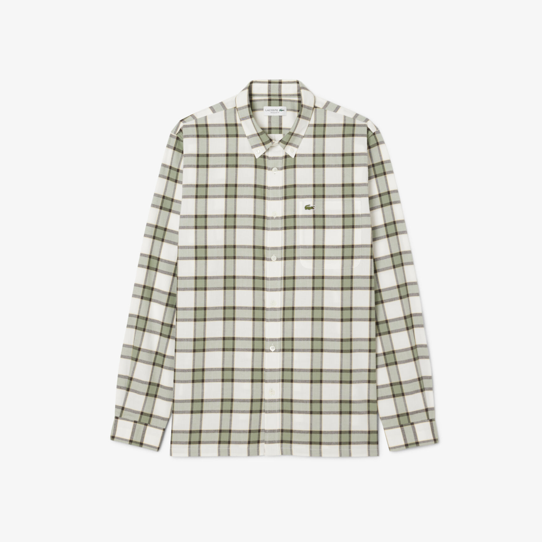 Regular Fit Plaid Flannel Shirt - CH5097-00-6CI