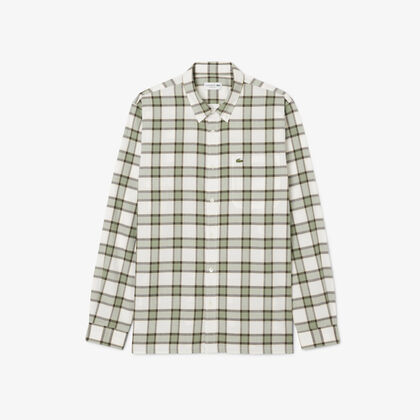 Regular Fit Plaid Flannel Shirt