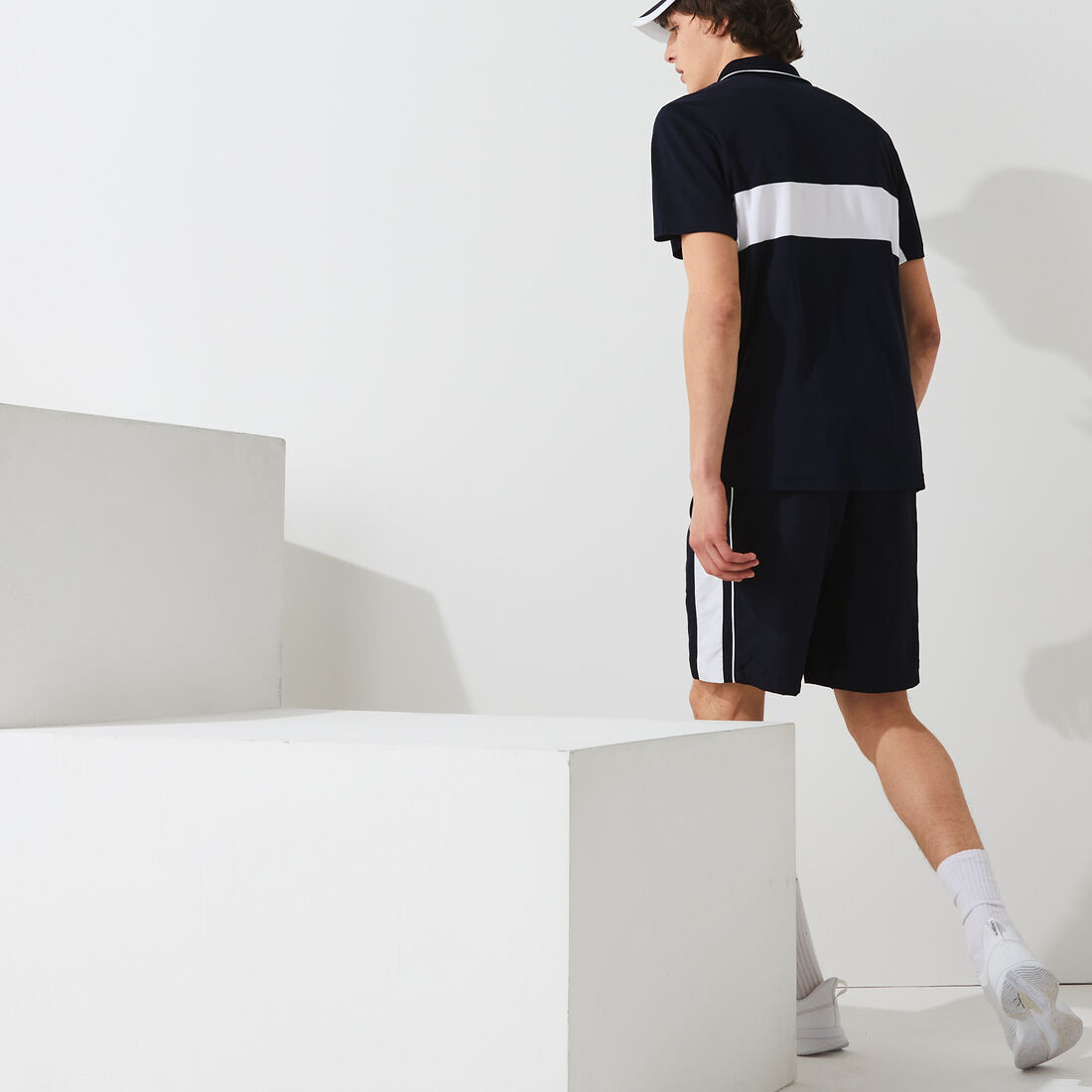 Men’s Lacoste SPORT Colourblock Breathable Resistant Polo Shirt Men’s Lacoste SPORT Colourblock Breathable Resistant Polo Shirt