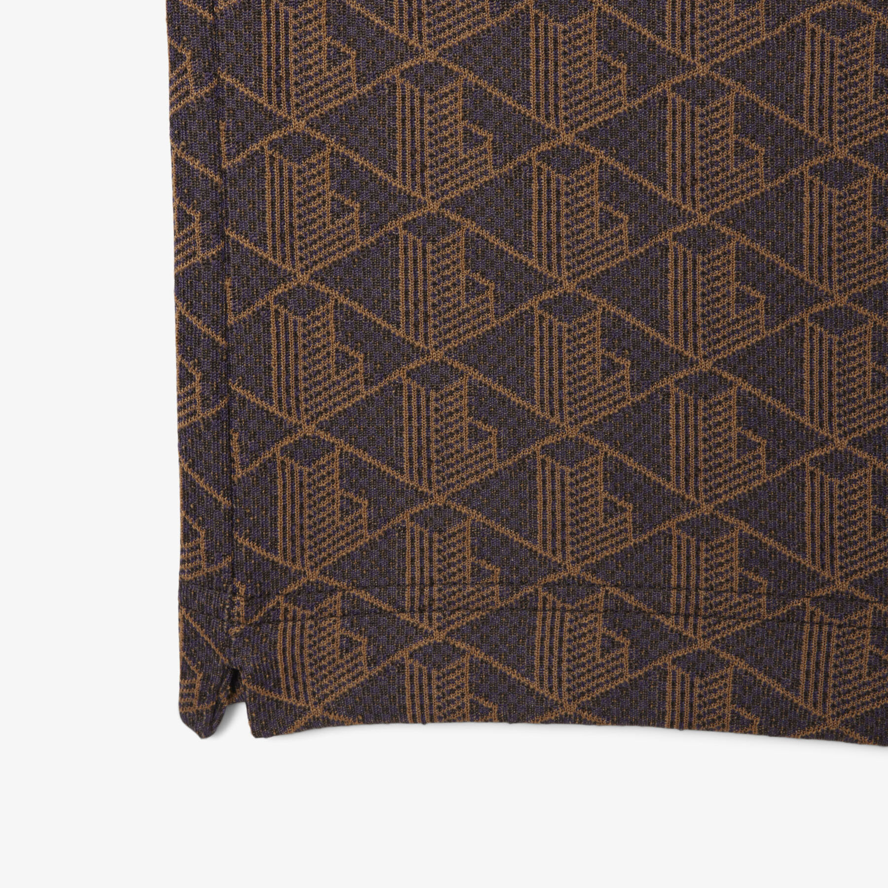 Classic Fit Monogram Jacquard Polo Shirt lacoste classic fit monogram jacquard polo shirt