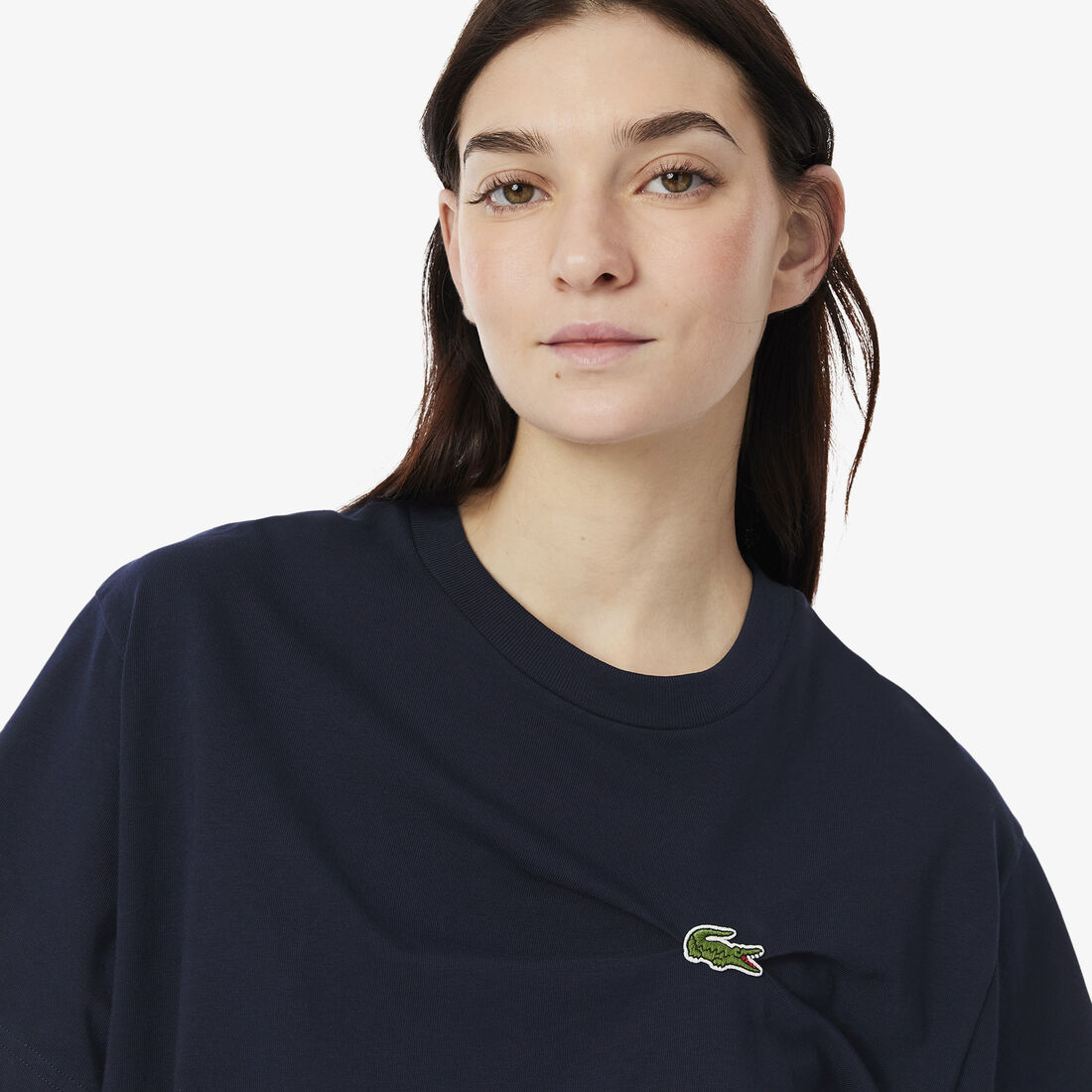 قميص جيرسيه كبير الحجم Oversized Draped Jersey T-shirt - TF9595-00-166