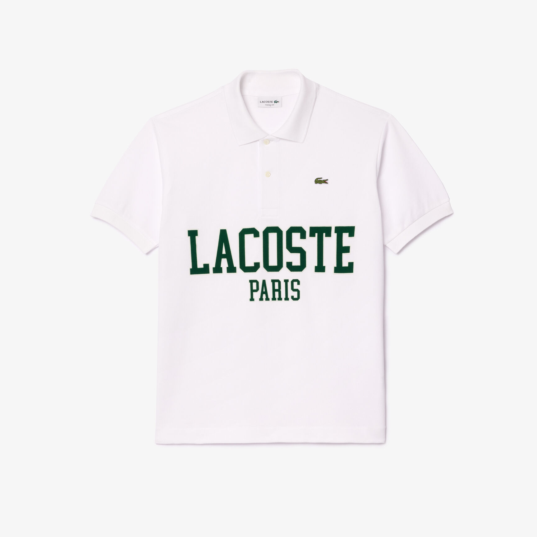 قميص بولو بيكيه L.12.12 أصلي من لاكوست Original L.12.12 Lacoste Flocked Pique Polo Shirt - PH7419-00-001