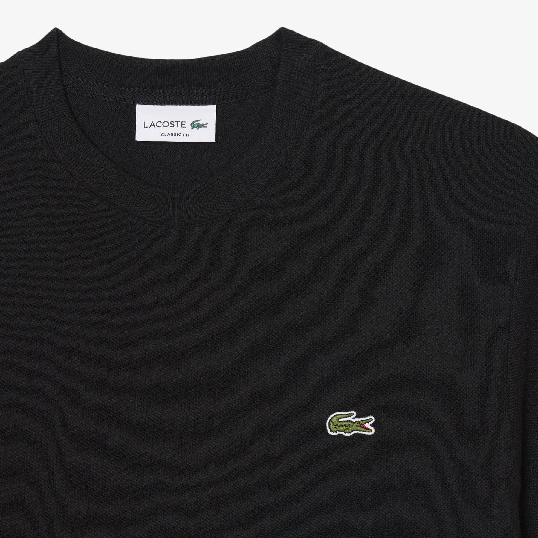 تيشيرت بيكيه من القطن الثقيل والكتان Heavy Cotton and Linen Pique T-shirt - TH0629-00-031