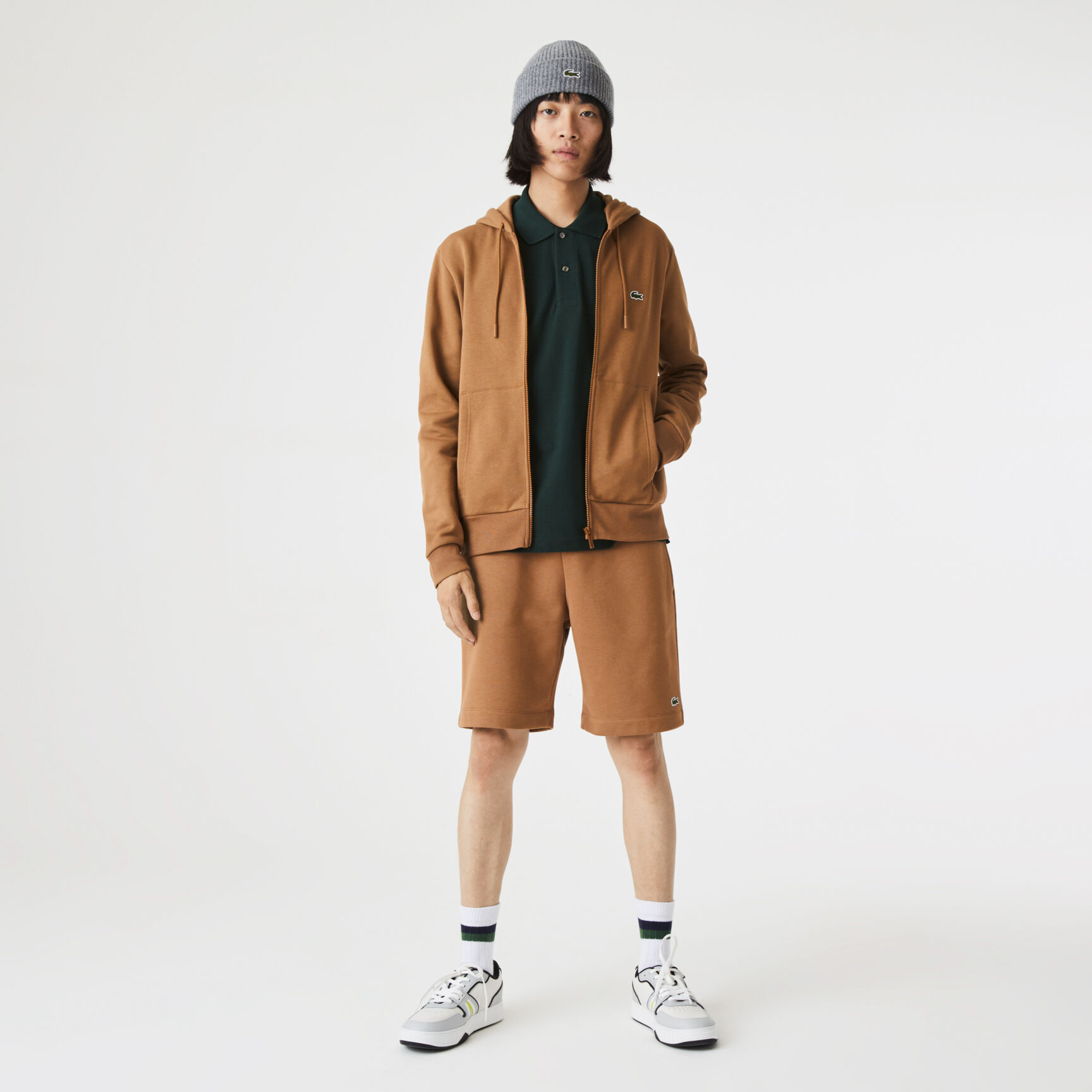 Regular Fit Fleece Shorts