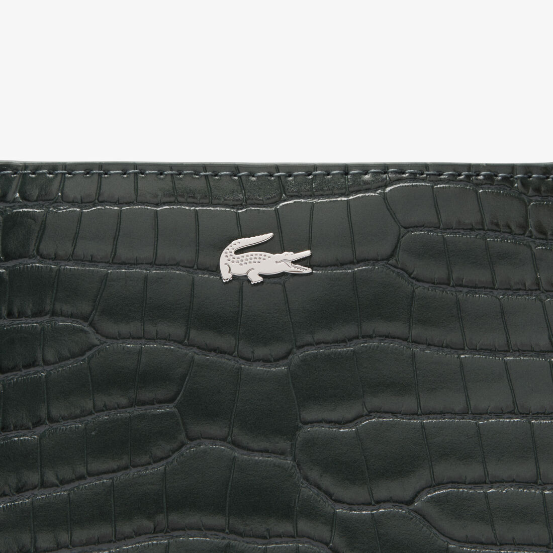 حقيبة شانتاكو صغيرة من الجلد المنقوش على شكل نصف قمر Small Chantaco Embossed Leather Half Moon Bag - NF4980KL-B43