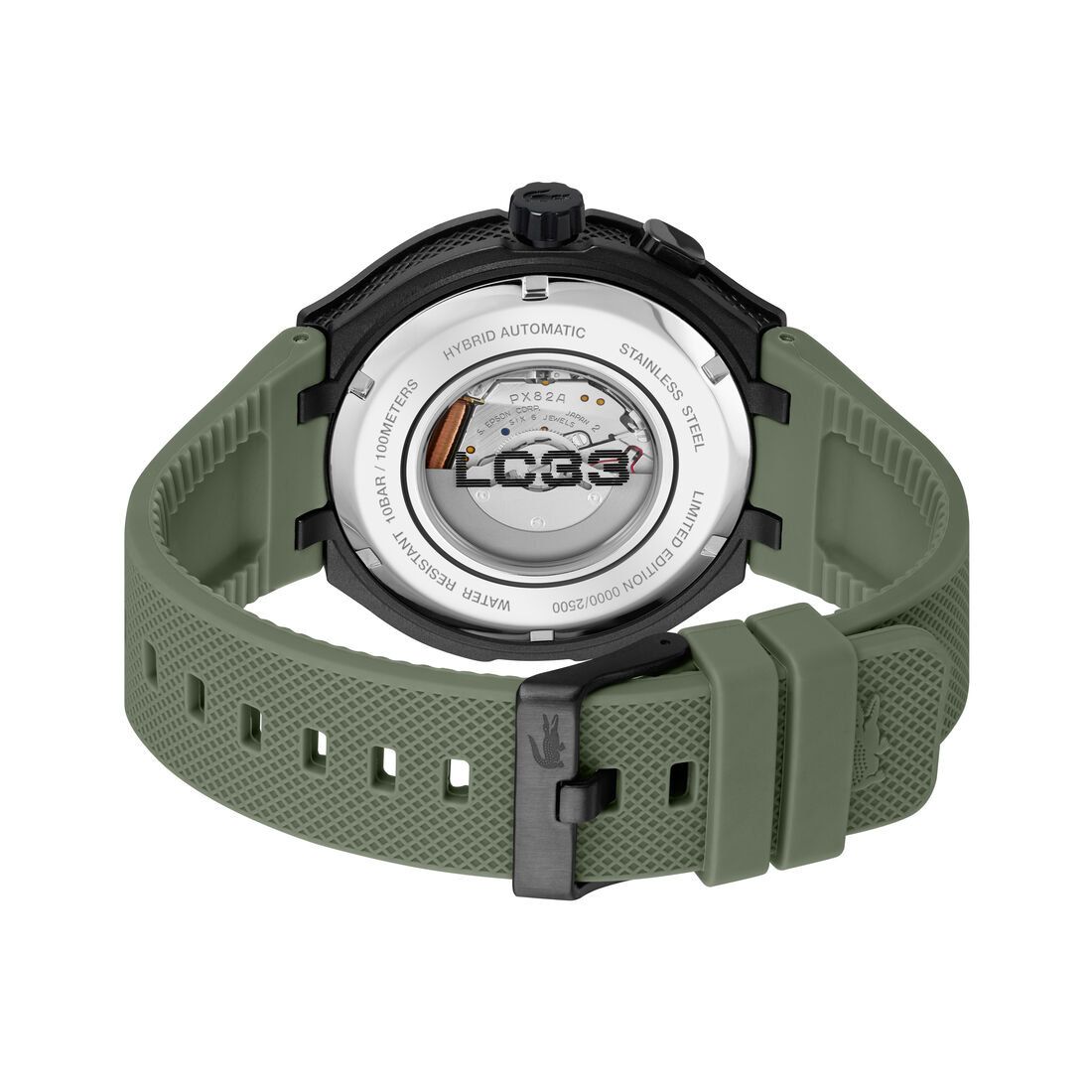 LC33 Green Silicone Watch LC33 Green Silicone Watch - 2011466-GRN