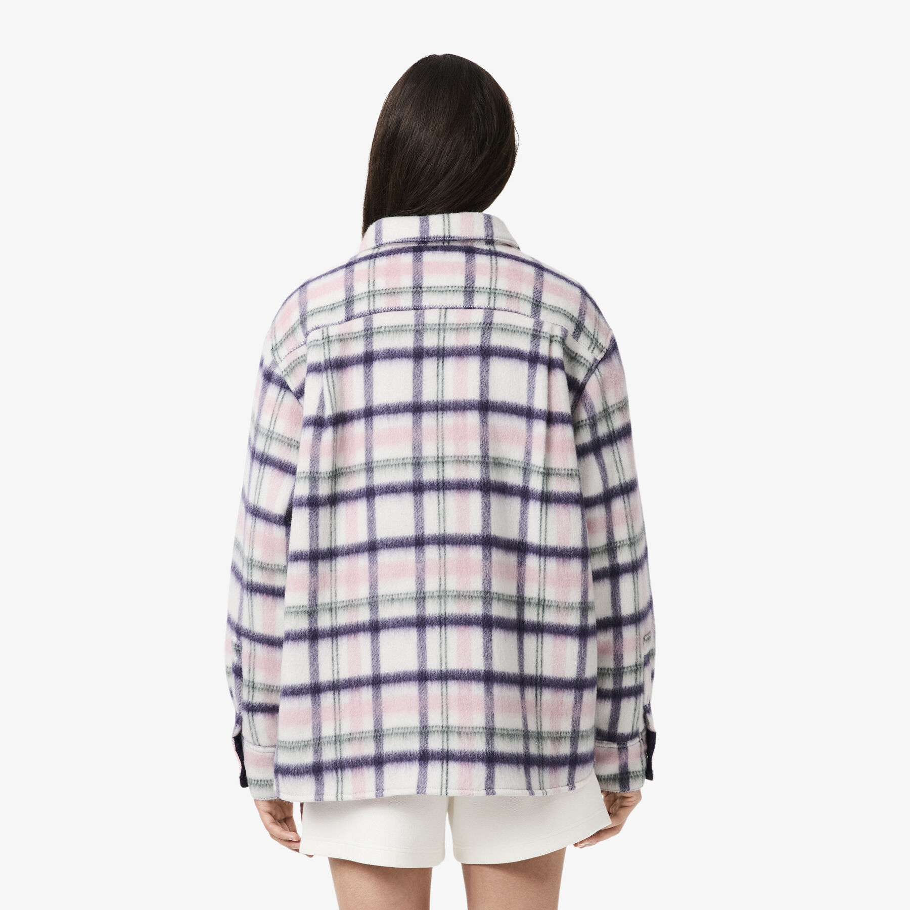 Oversized Quilted Wool Overshirt lacoste oversized quilted wool overshirt
