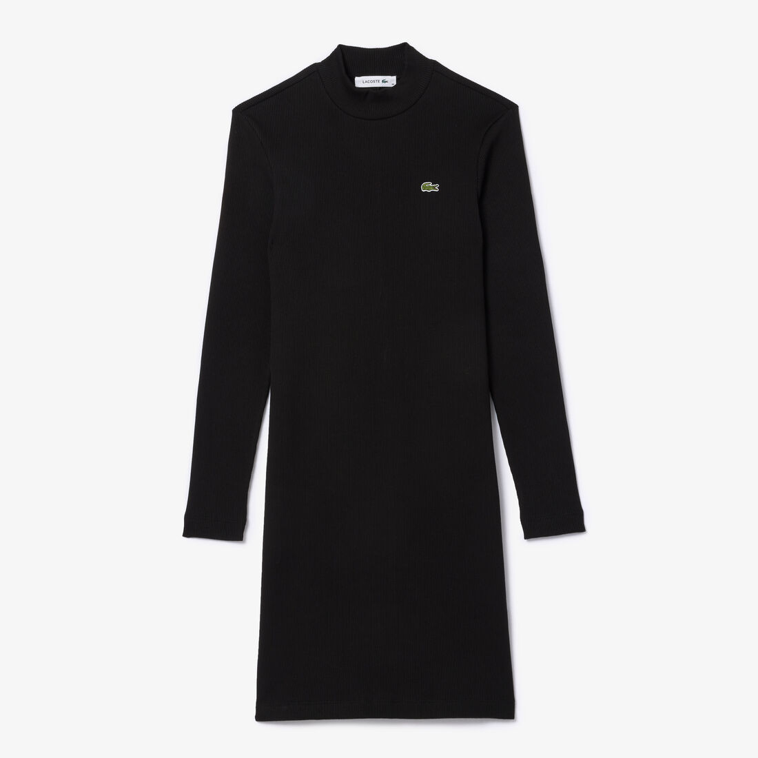 Slim Fit Ribbed Cotton Dress - EF7288-00-031