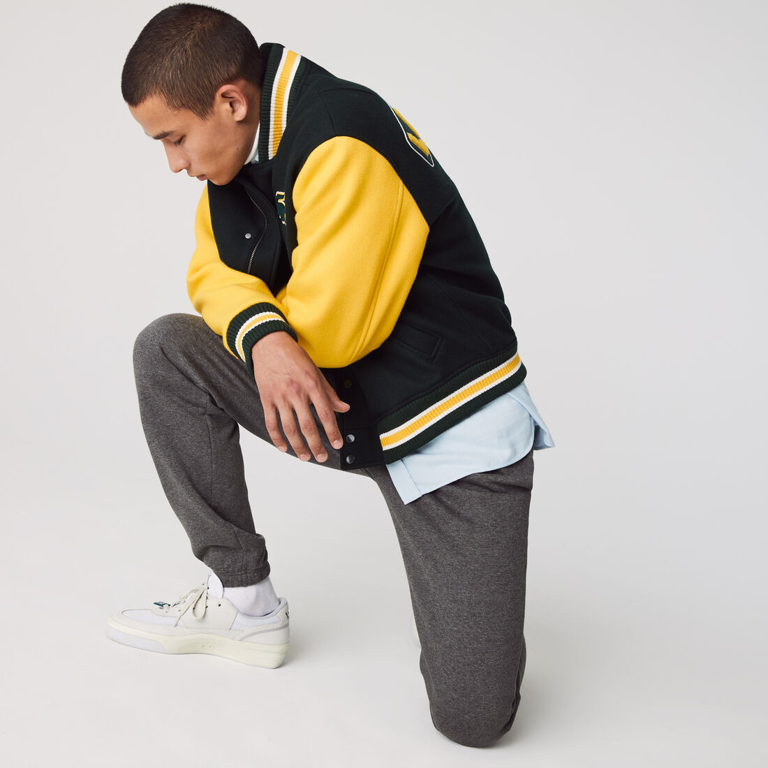 Men's Lacoste SPORT Tennis trackpants in fleece Men's Lacoste SPORT Tennis trackpants in fleece