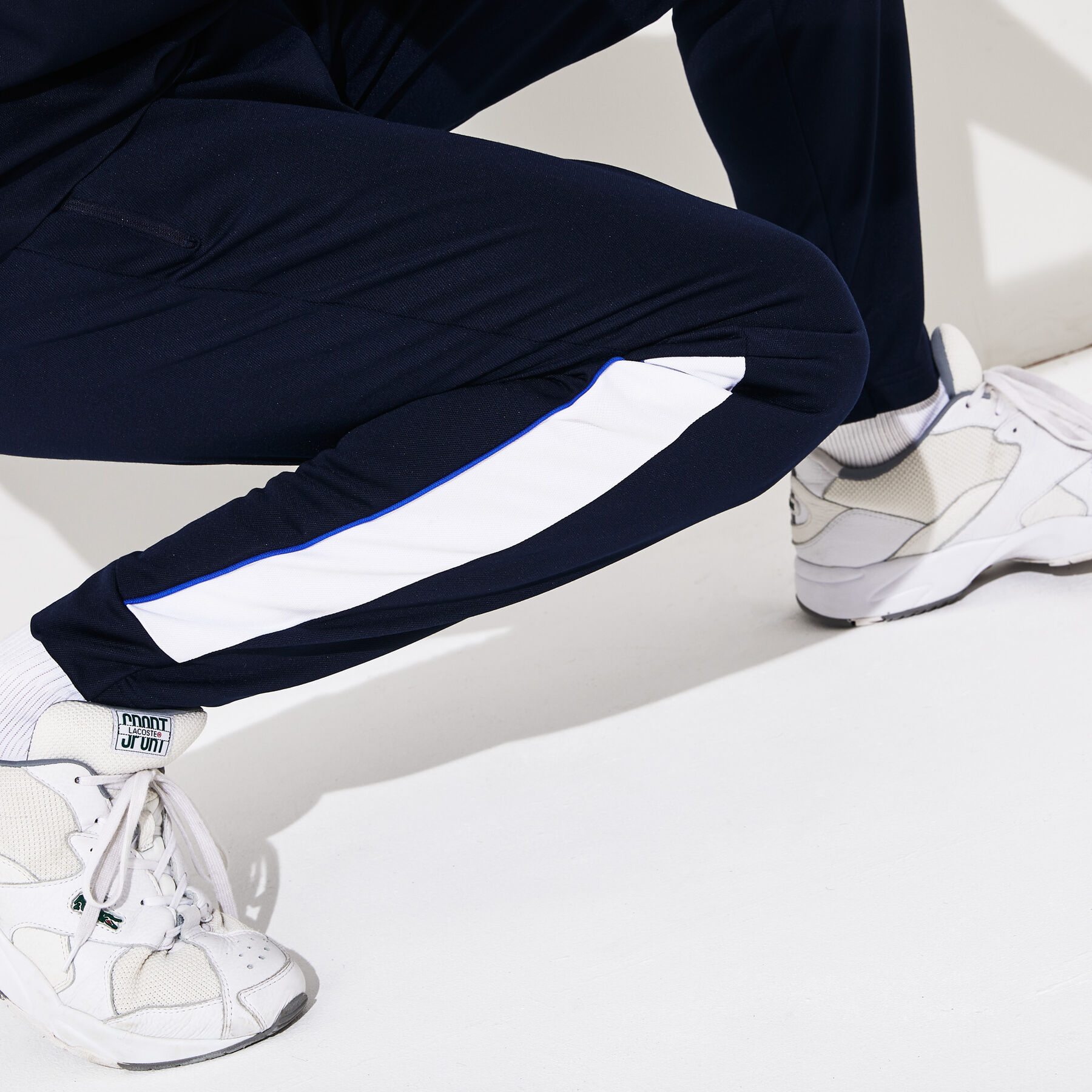 Men's Lacoste SPORT Run-Resistant Piqué Trackpants men s lacoste sport run resistant piqu trackpants