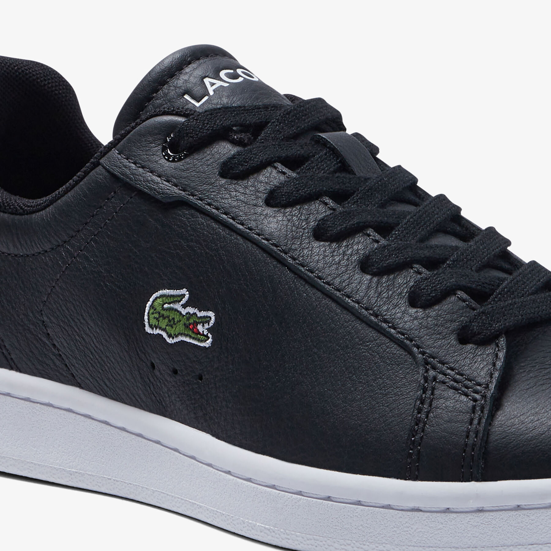 women s lacoste carnaby pro leather trainers
