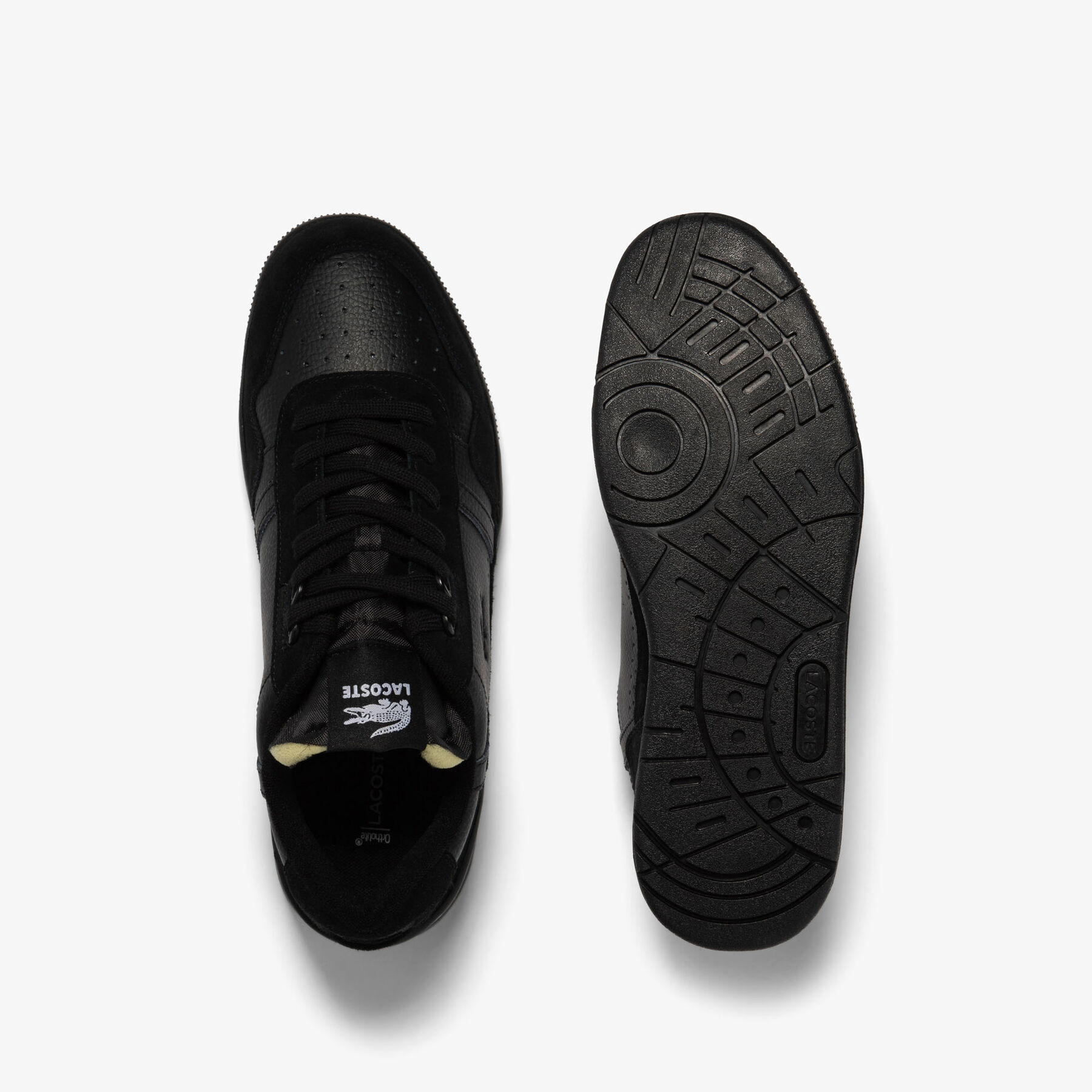 Men's Lacoste T-Clip Leather Premium Trainers men s lacoste t clip leather premium trainers