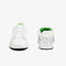 lacoste men s carnaby evo leather and citrus accent trainers