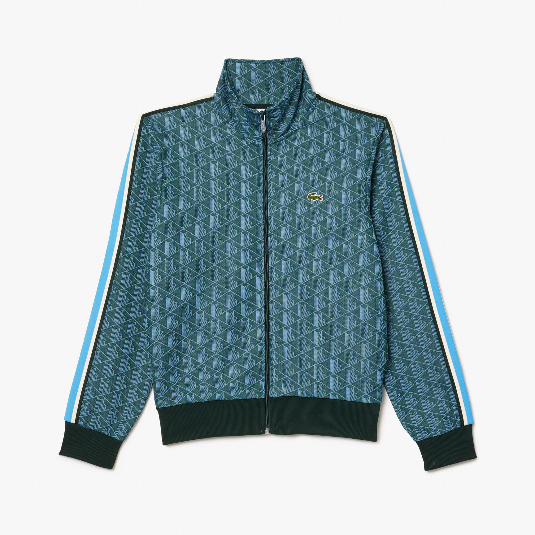 Paris Zip-Up Jacquard Track Jacket - SH1368-00-IB4