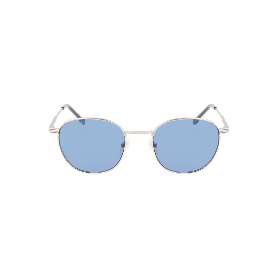 Unisex Oval Metal Metal Line Sunglasses