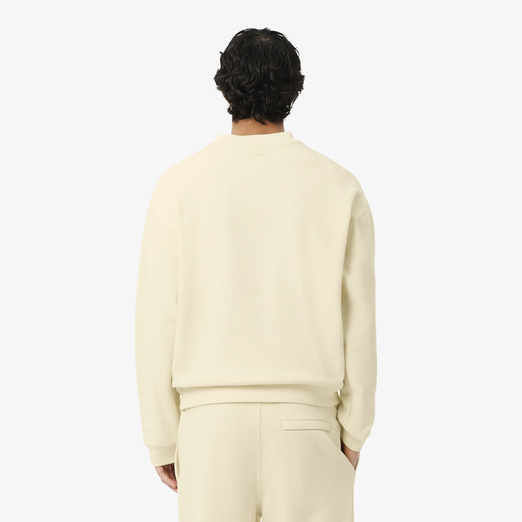 Double Face Pique Badge Sweatshirt - SH0035-00-S7G