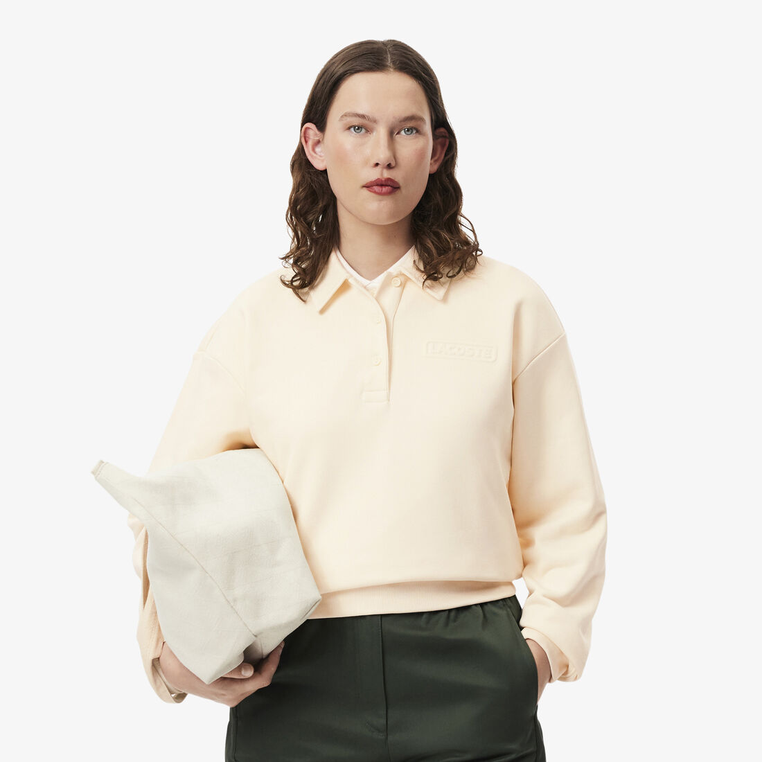 سويت شيرت بياقة بولو Polo Collar Sweatshirt - SF0351-00-XFJ