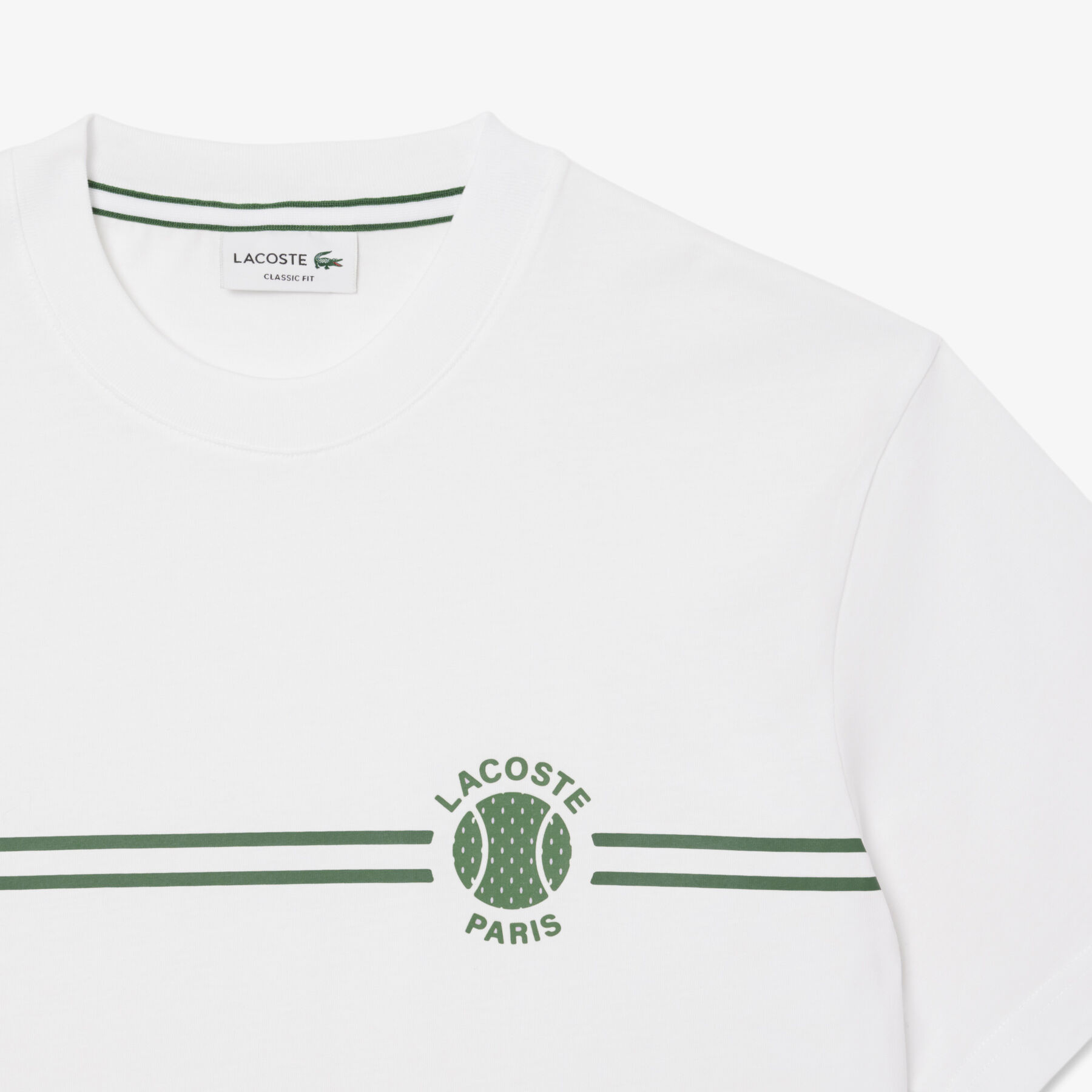 Printed Embroidered Cotton Jersey T-shirt lacoste printed embroidered cotton jersey t shirt