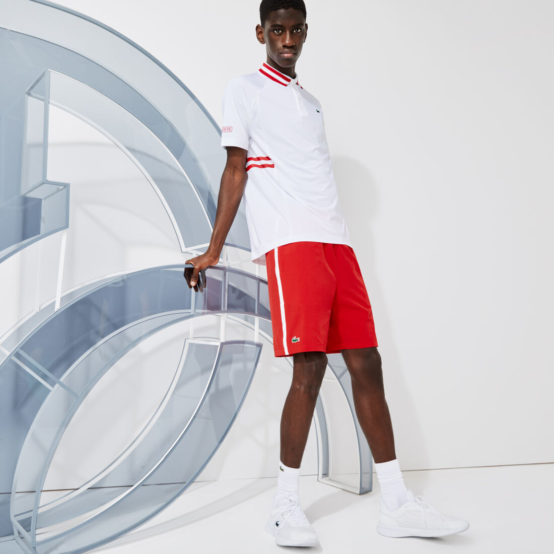 Men’s Lacoste SPORT x Novak Djokovic Breathable Stretch Shorts