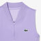 lacoste sleeveless stretch dual fabric tennis polo shirt
