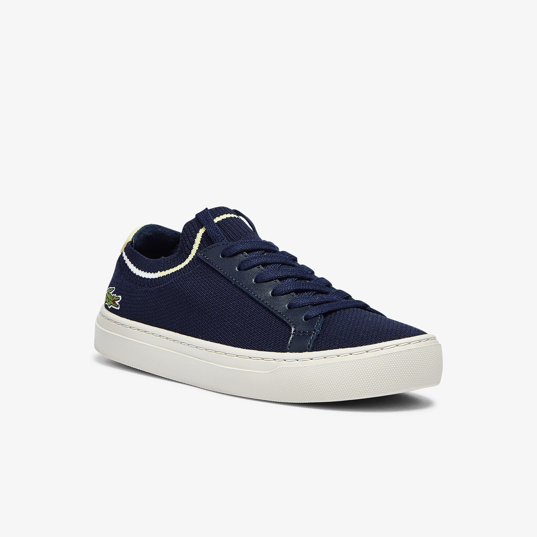 Women's La Piquée Textile Contrast Heel Tab Sneakers Women's La Piquée Textile Contrast Heel Tab Sneakers