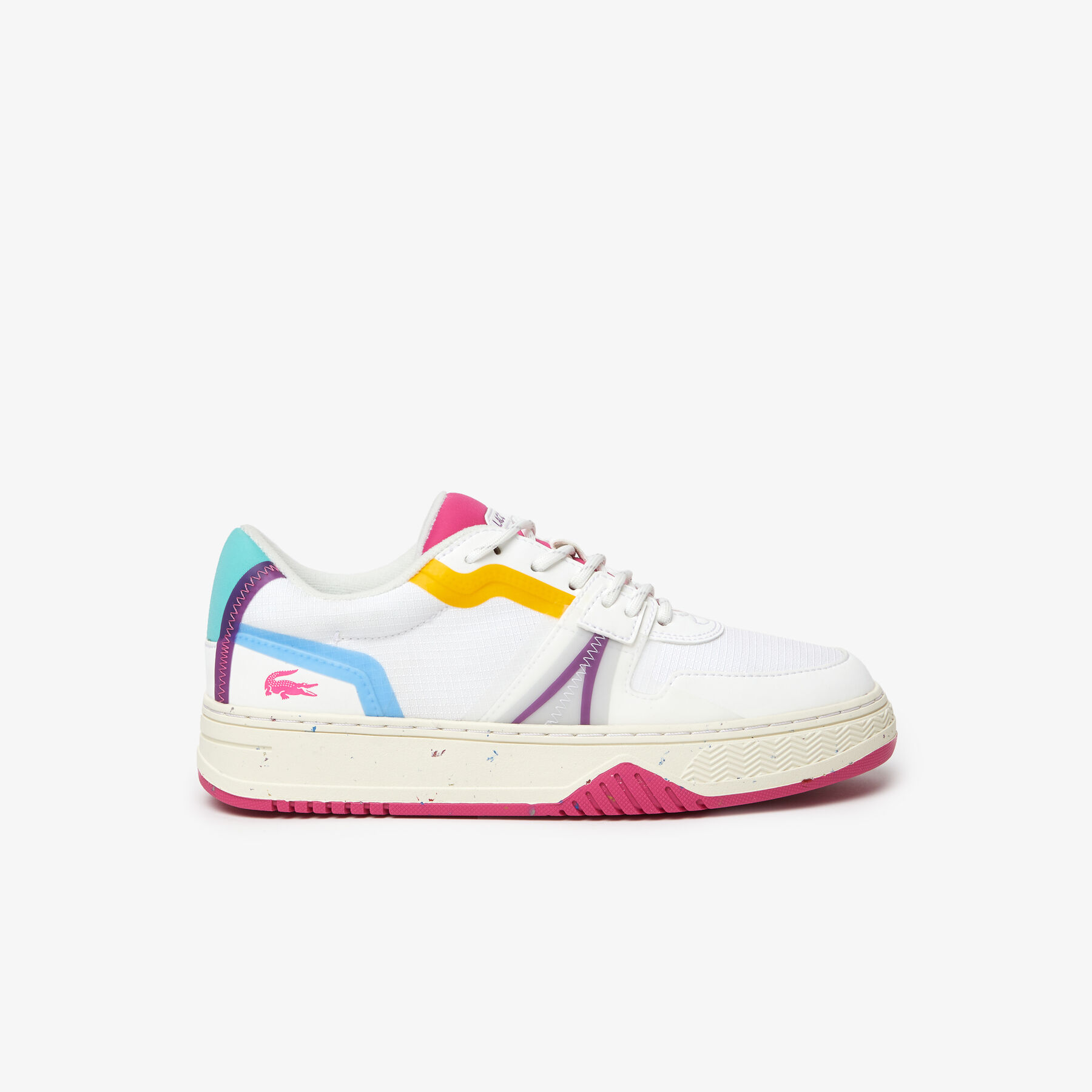 Women's Lacoste L001 Eco Synthetic and Textile Sneakers women s lacoste l001 eco synthetic and textile sneakers