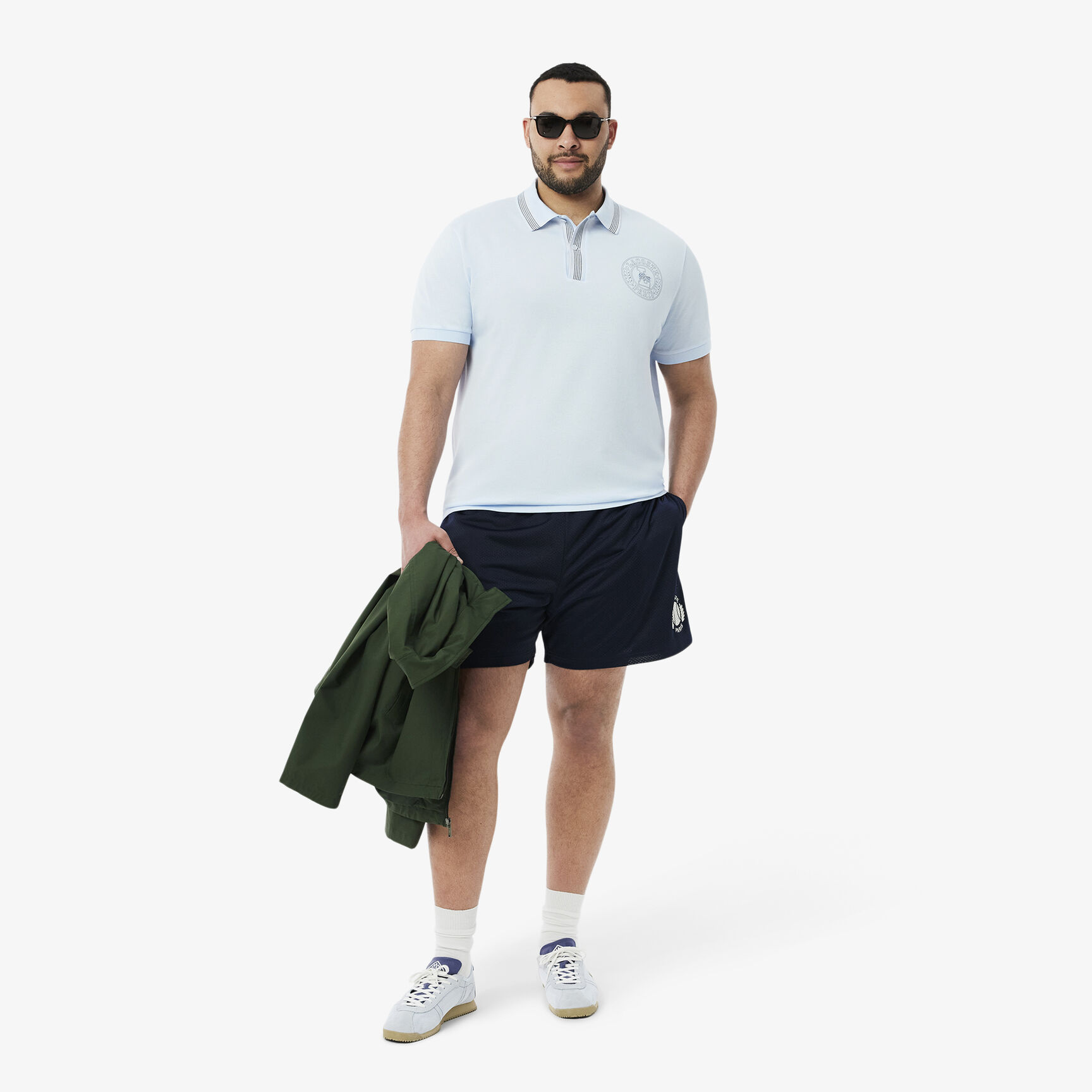 Regular Fit L.12.12 Badge Print Polo Shirt - PH9960-00-T01