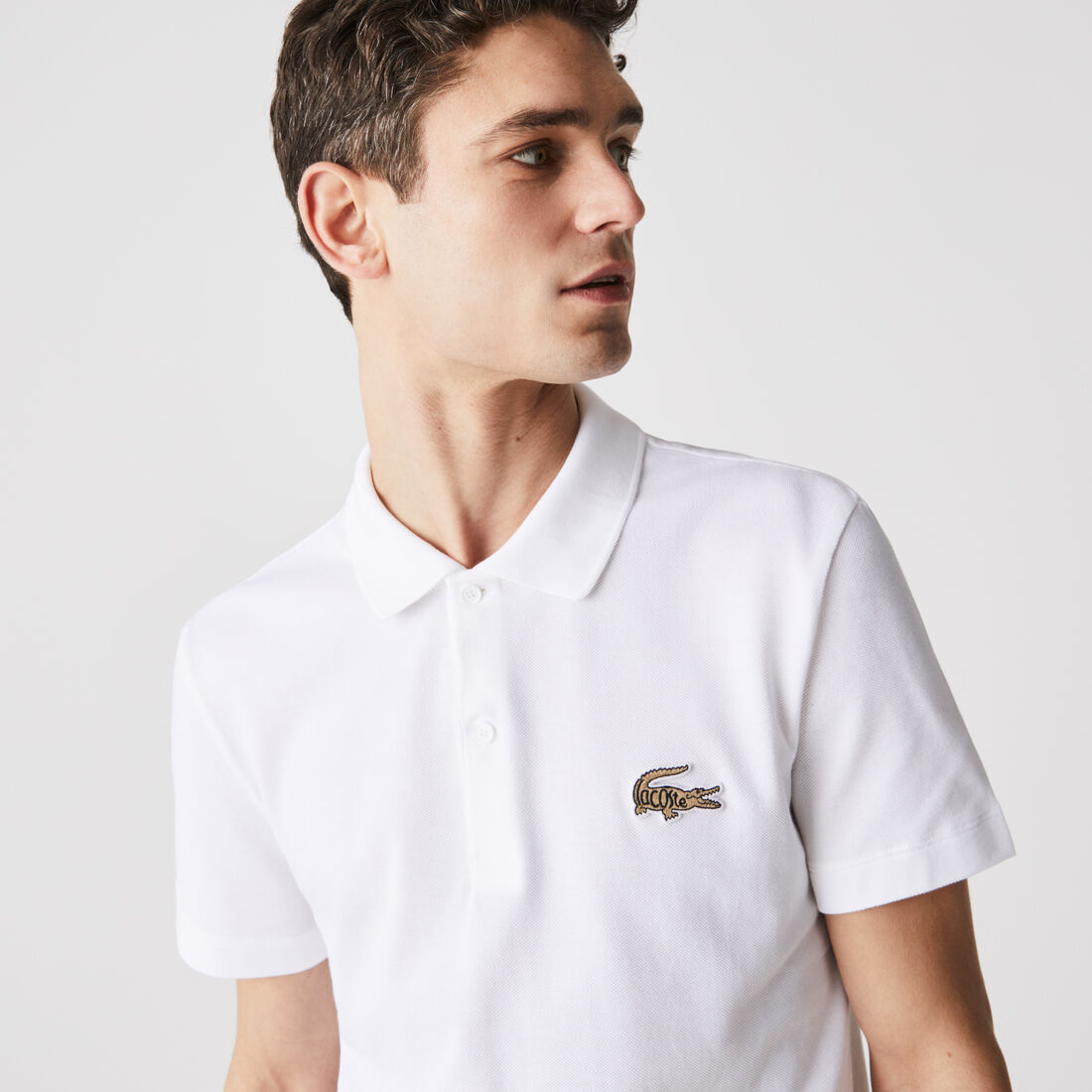 Men&rsquo;s Lacoste Regular Fit Badge Cotton Piqu&eacute; Polo