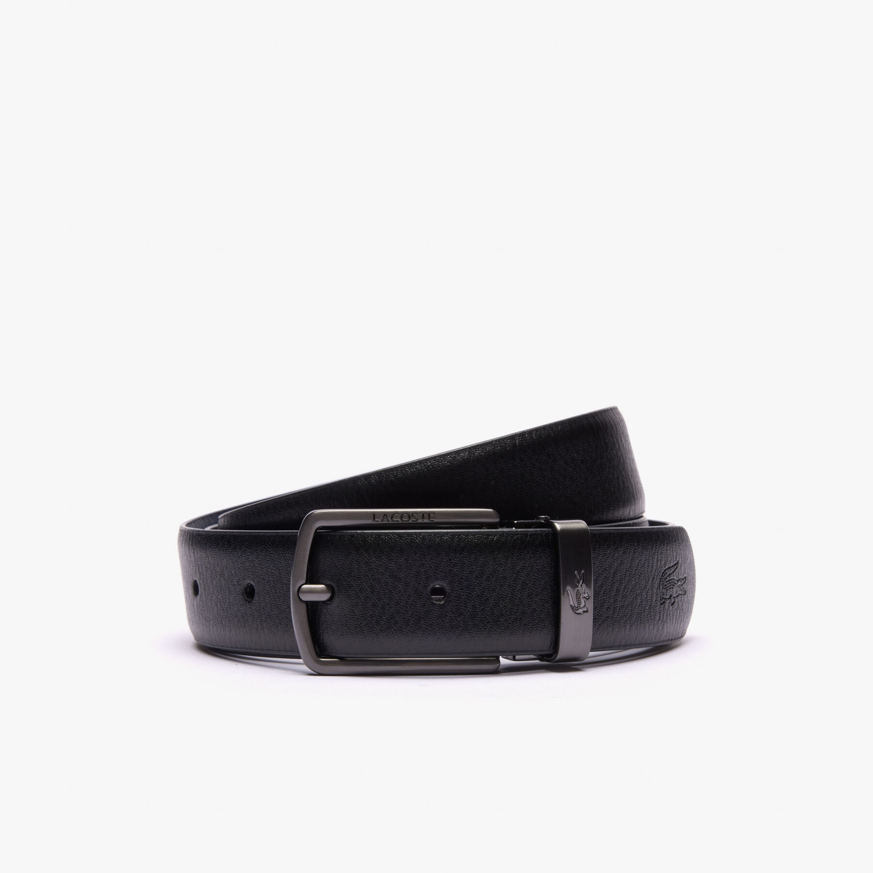 Smooth Leather Belt and 2 Buckle Gift Set - RC4101-672