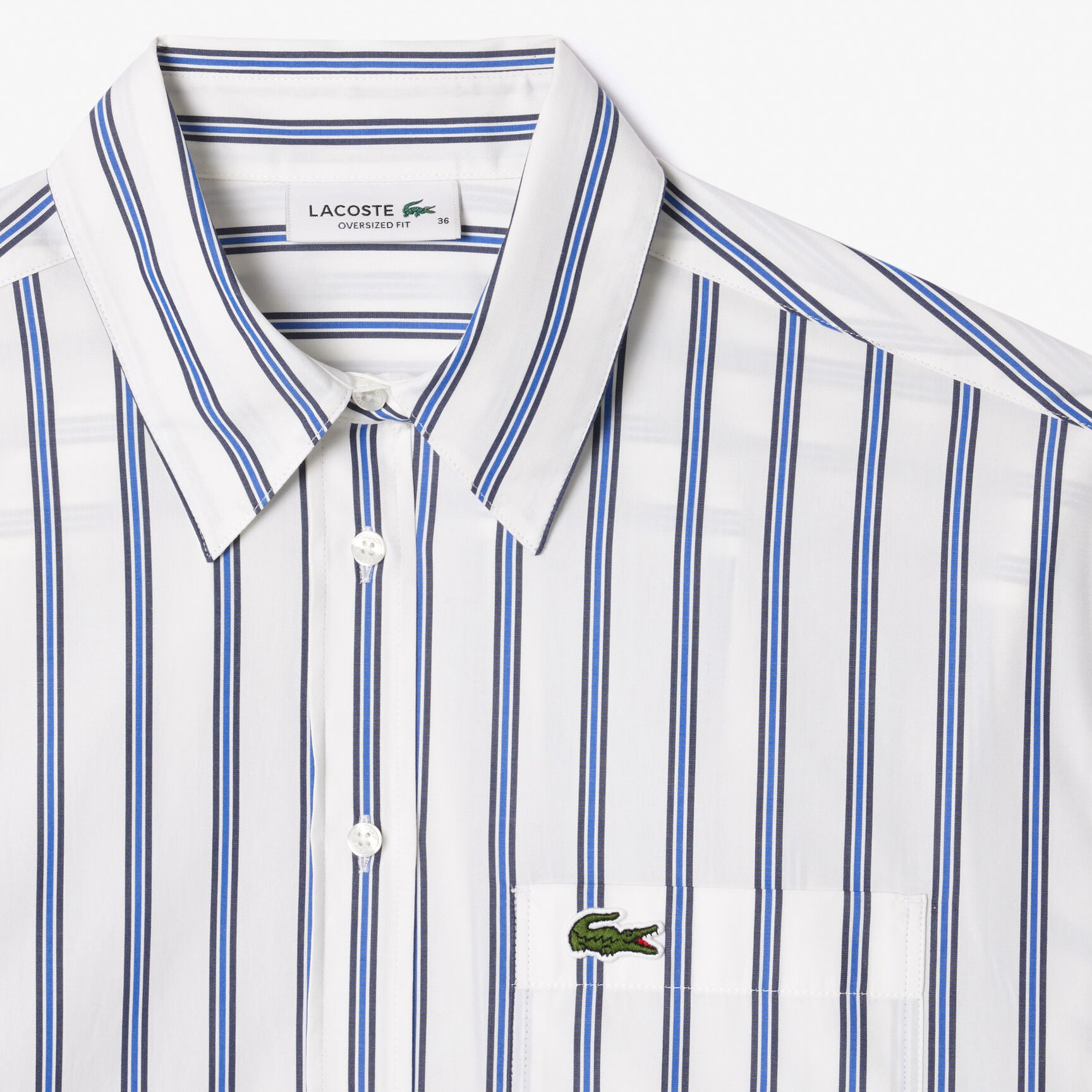 Oversized Fit Cotton Poplin Shirt - CF7706-00-IBA