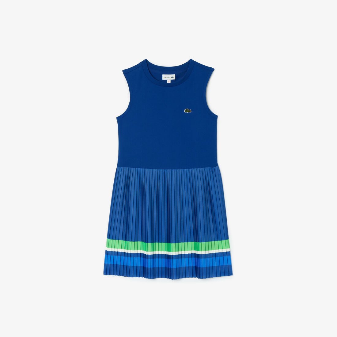 Sleeveless Pleat Skirt Dress - EJ7580-00-Y1V