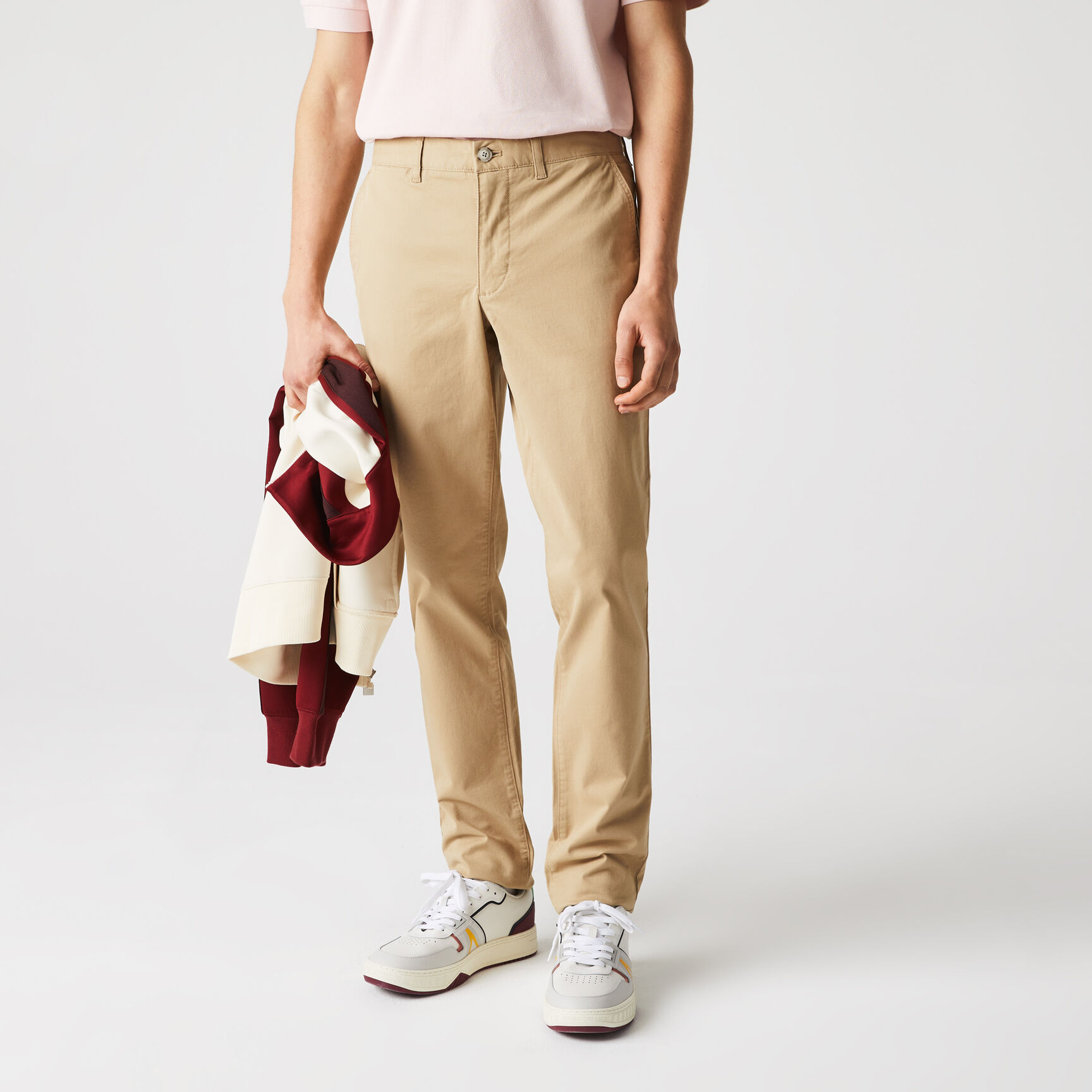 Men's Slim Fit Stretch Gabardine Chino Pants