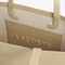 lacoste large lite glossy tote