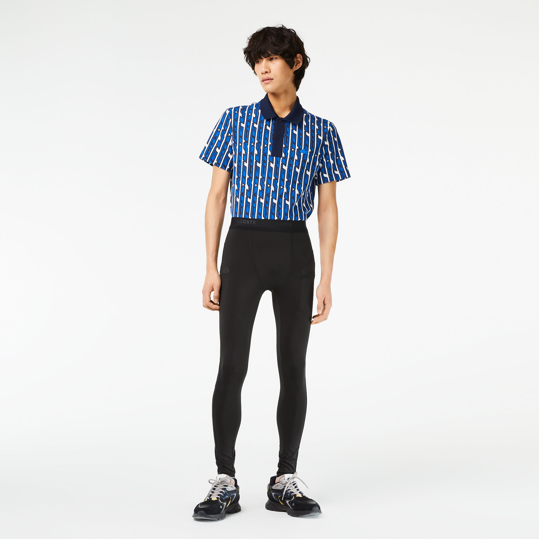 Men's Lacoste Sport Recycled Polyester Leggings Men's Lacoste Sport Recycled Polyester Leggings