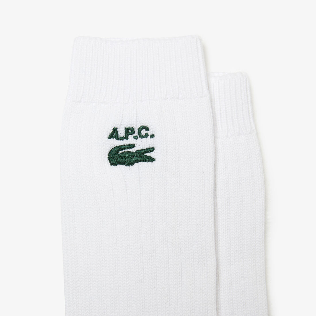 جوارب مطبوعة فوق الكاحل للجنسين مجموعة Lacoste x A.P.C. جوارب مطبوعة فوق الكاحل للجنسين مجموعة Lacoste x A.P.C.