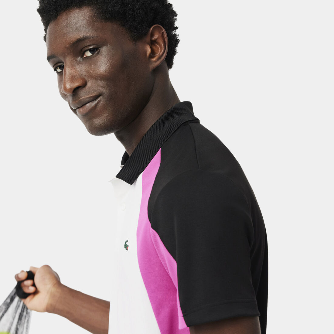 Colour-Block Printed Sport Polo Shirt Colour-Block Printed Sport Polo Shirt - DH8963-00-H6I