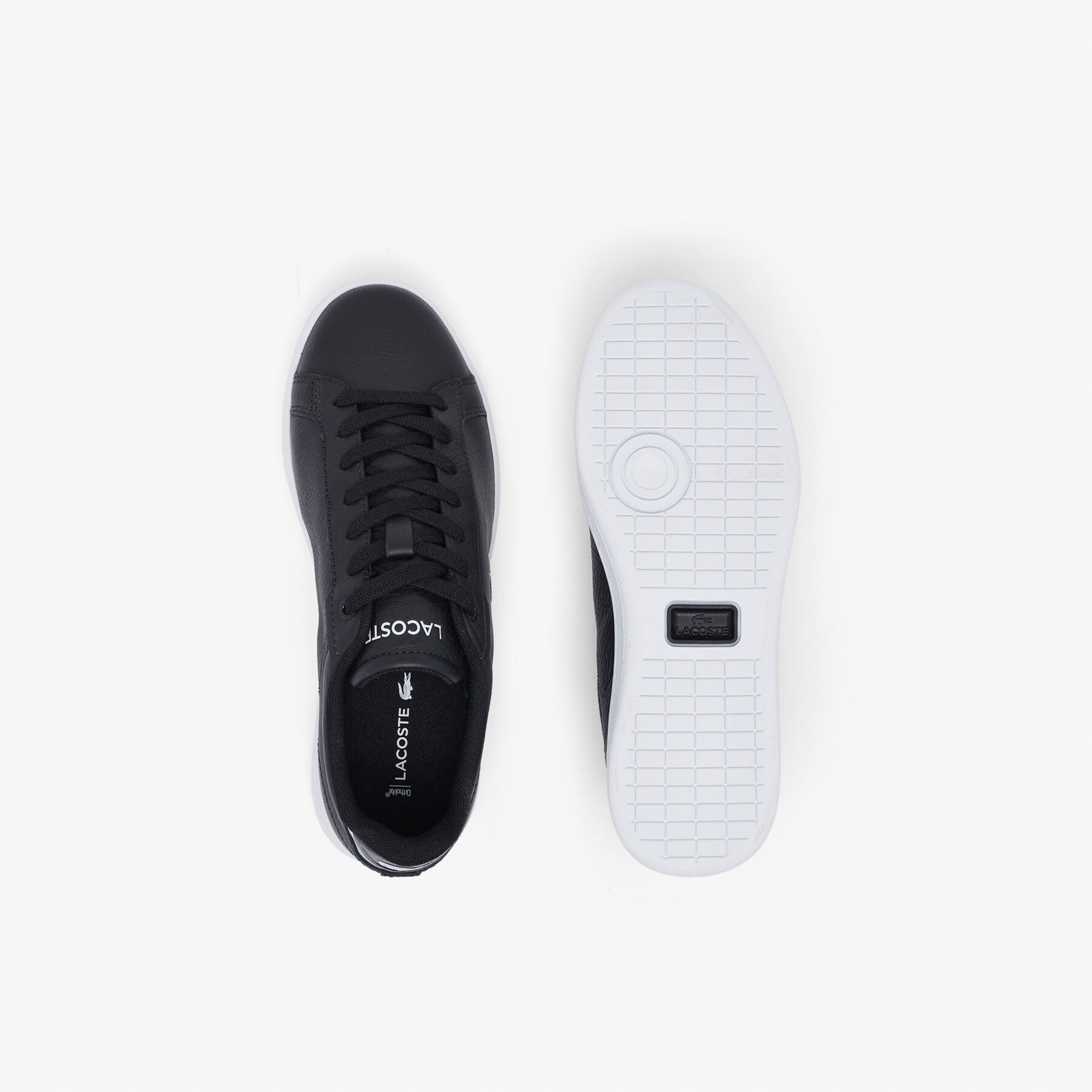 women s lacoste carnaby pro leather trainers