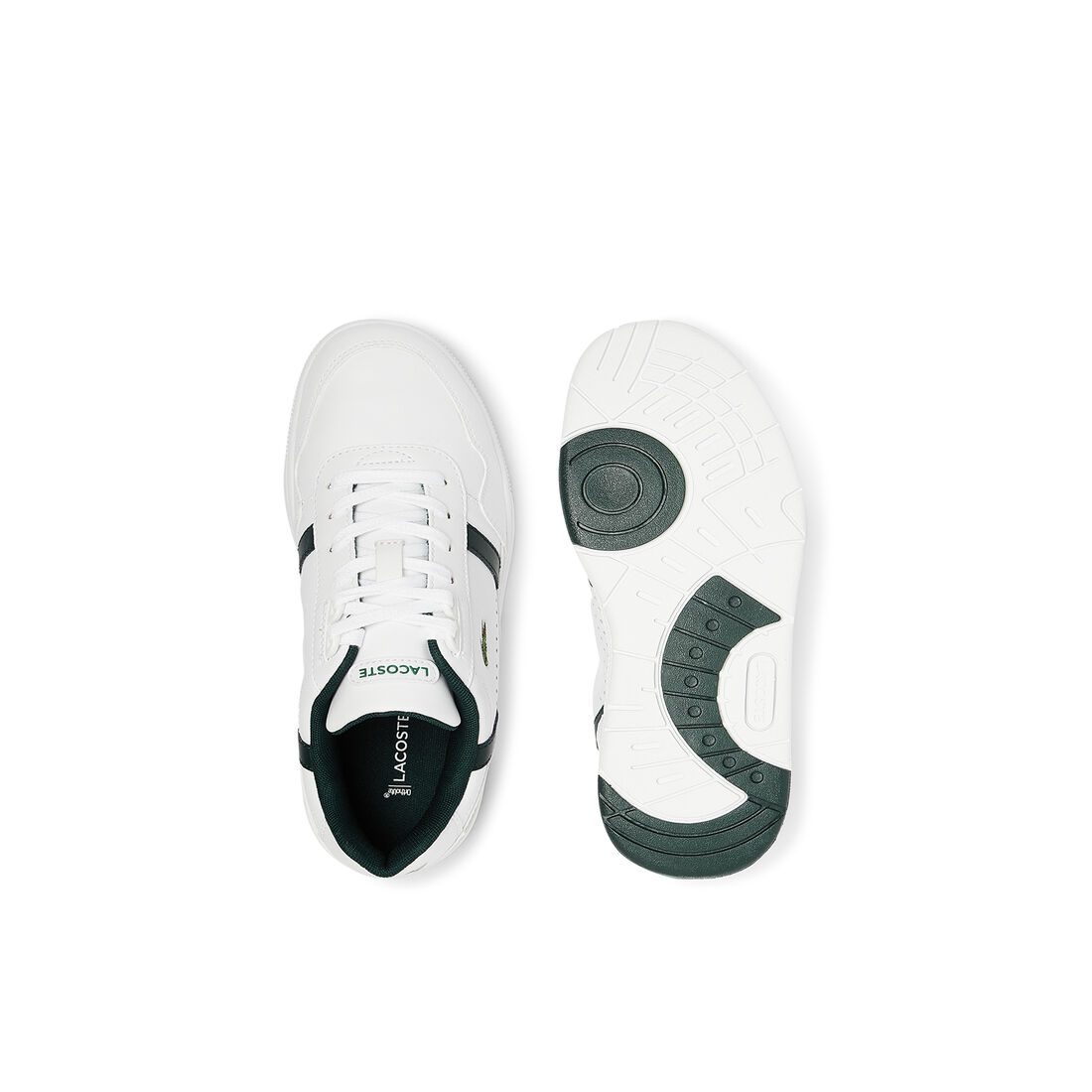 Women's T-Clip Leather and Synthetic Perforated Trainers Women's T-Clip Leather and Synthetic Perforated Trainers