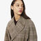 Water-Repellent Plaid Wrap Coat Water-Repellent Plaid Wrap Coat - BF5330-00-AIM