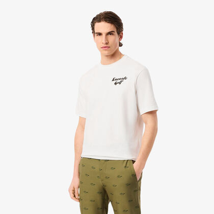 Relaxed Fit Printed Golf T-shirt