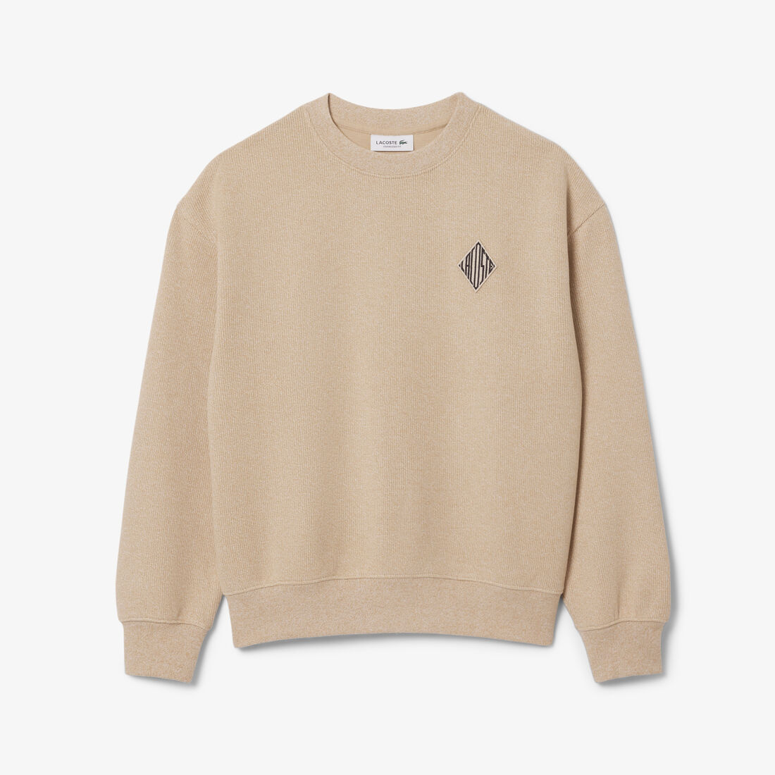 قميص رياضي واسع من قماش إنترلوك Oversized Interlock Sweatshirt - SF1482-00-4KI
