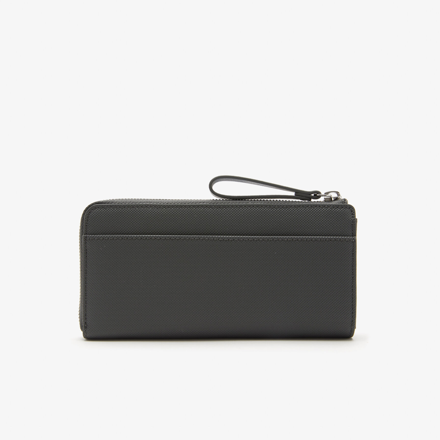 محفظة لاكوست بثماني فتحات للبطاقات وسحّاب للجنسين